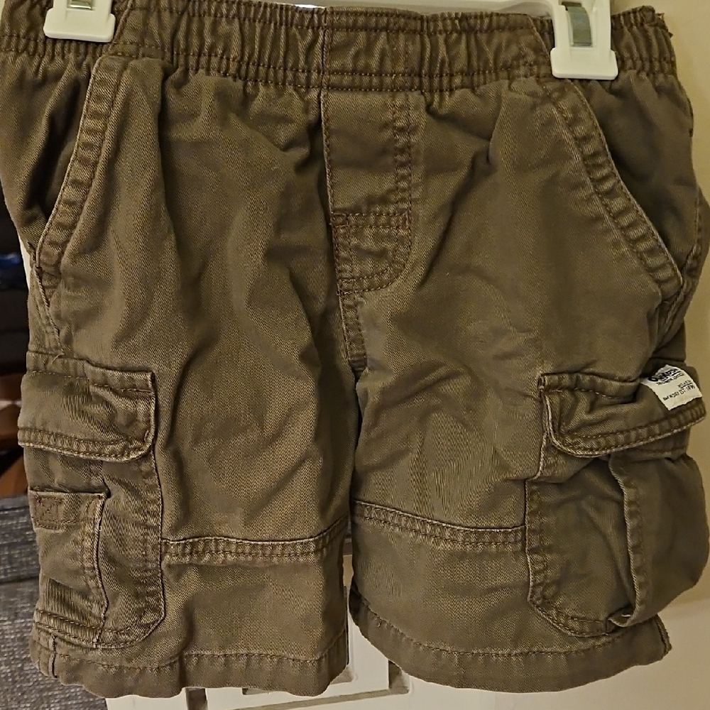 OshKosh B'gosh Brown Cargo Shorts Relaxed Fit